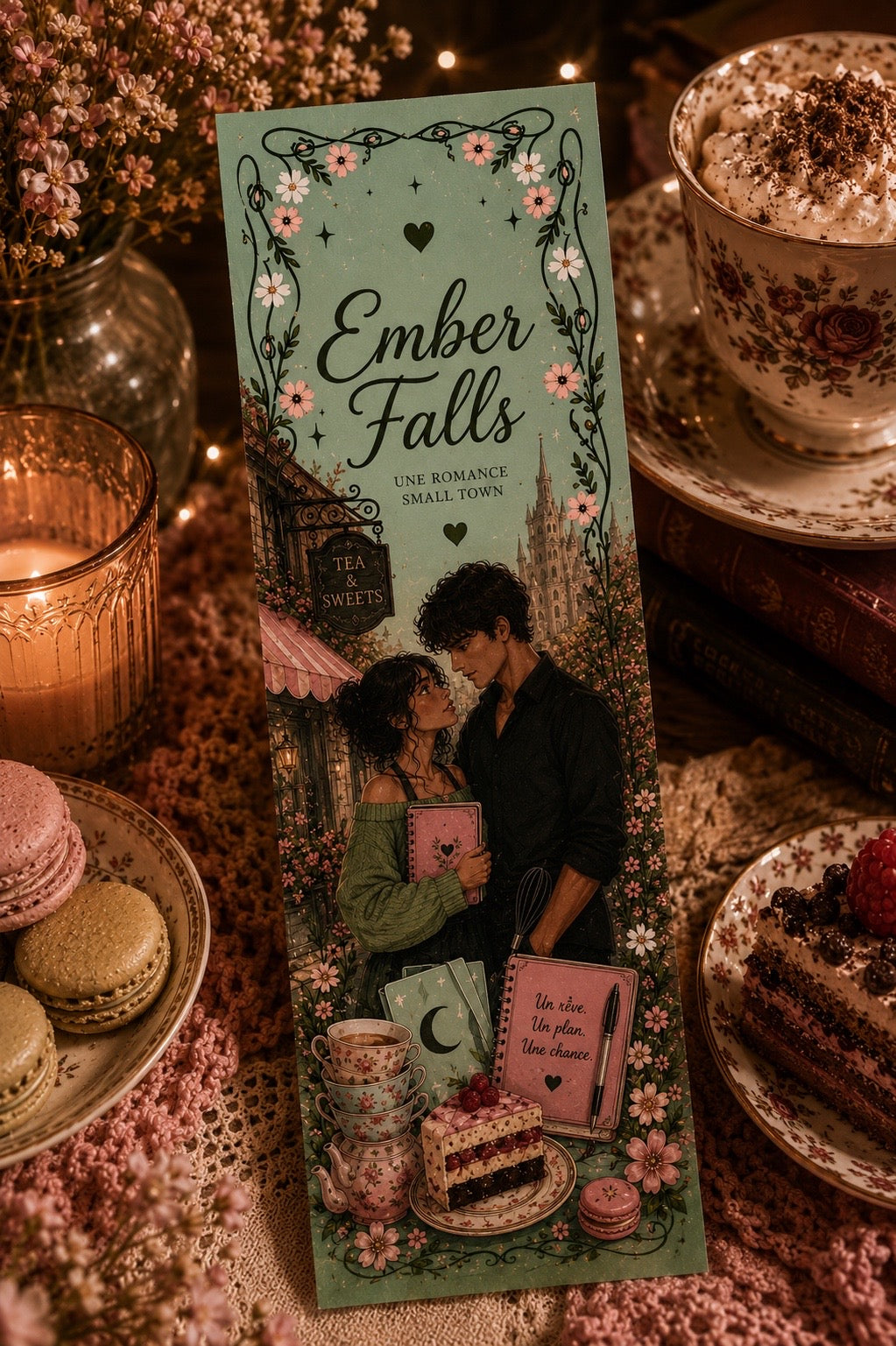 Marque-page Ember Falls – Romance cosy