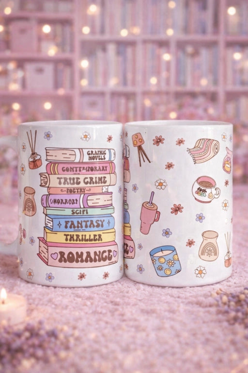 Mug Bookish Pastel