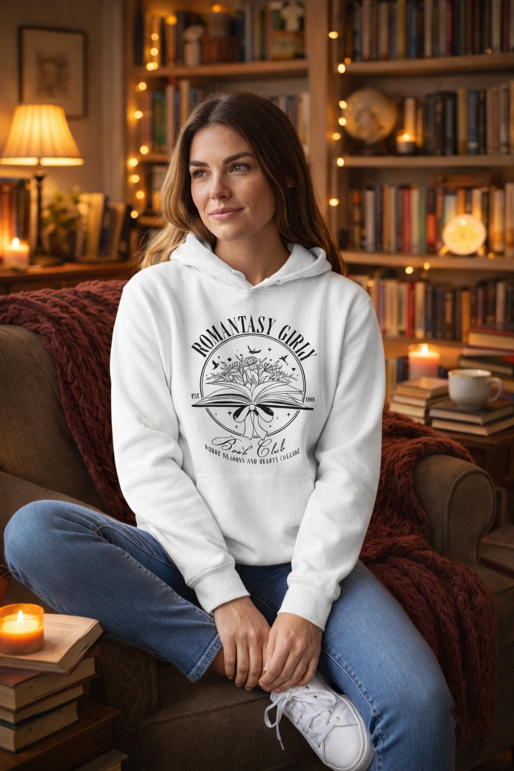 Hoodie “Romantasy Girly